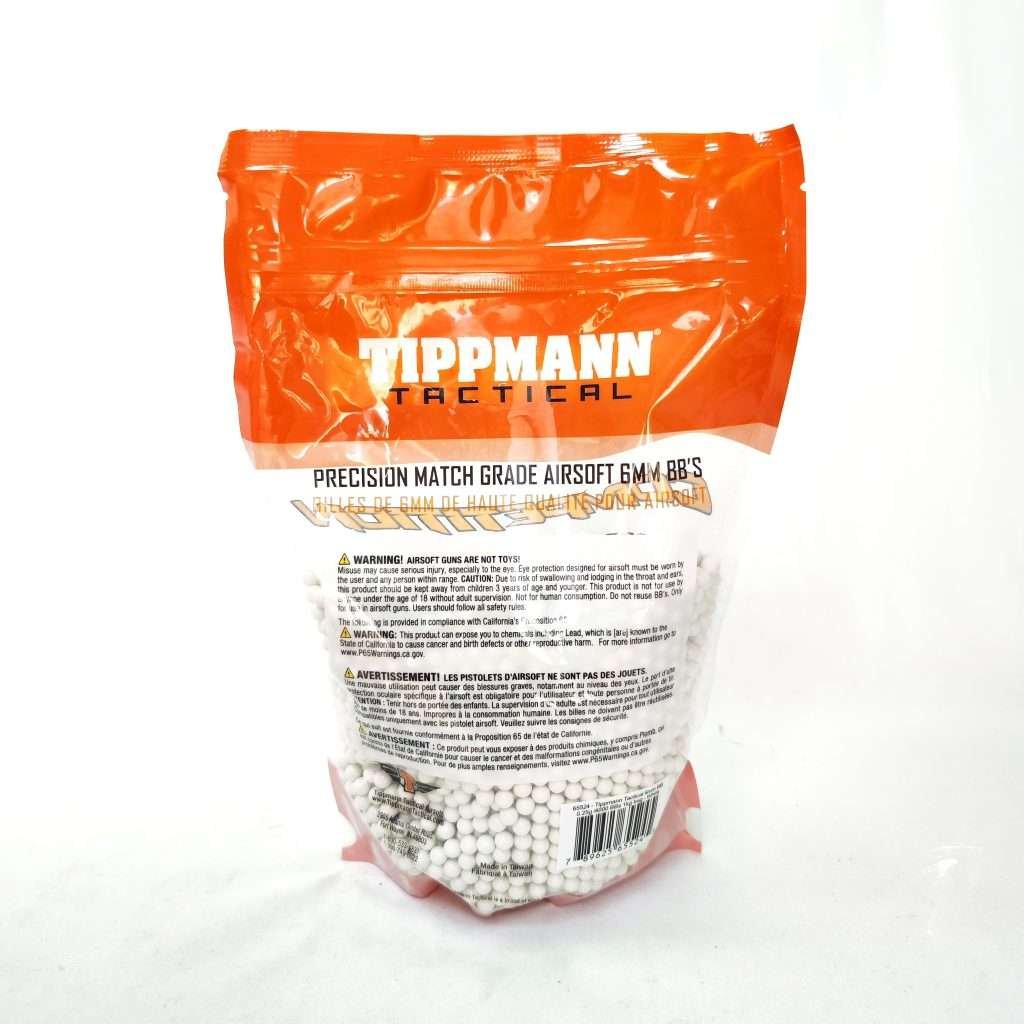 Balines de airsoft(BBS) TIPPMANN X4000 unds  .25g (6mm)