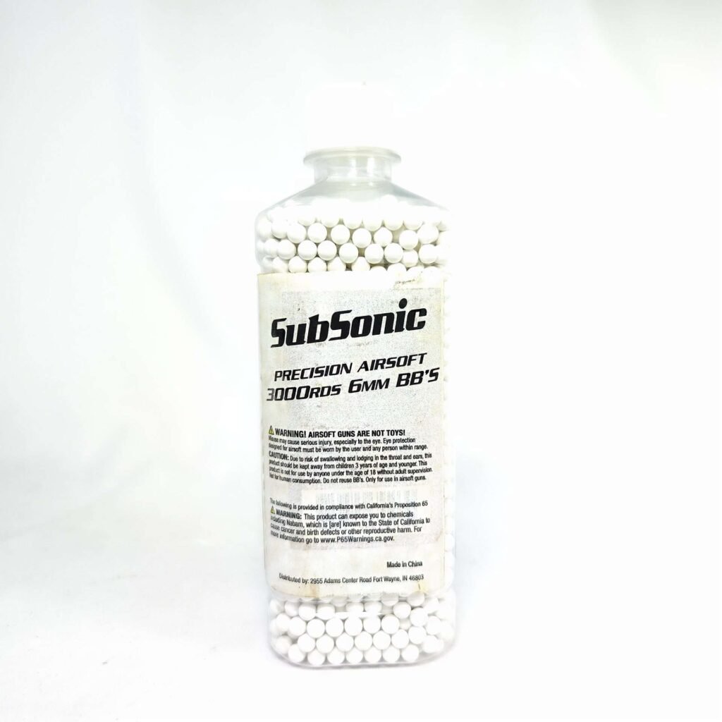 Balines de airsoft (BBS) SUBSONIC BIO  3000CT (.30g)(6MM)