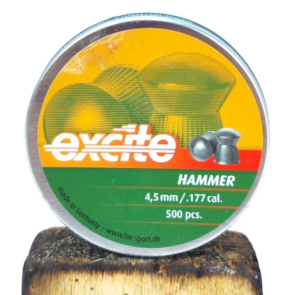 Lata de Diabolos EXCITE HAMMER X500 uds (4.5mm)