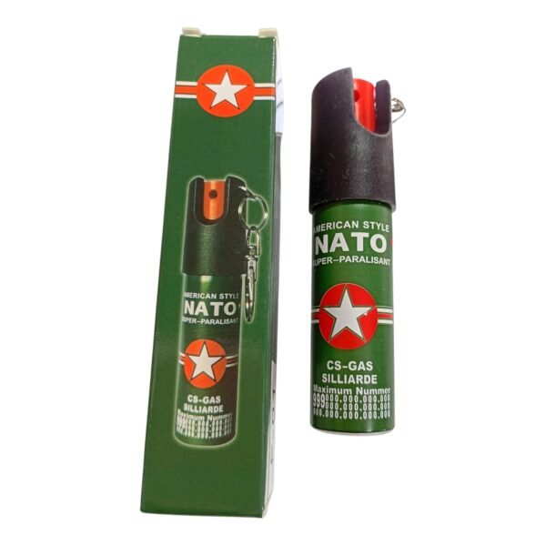 Gas pimienta tipo llavero NATO American style  20 ml