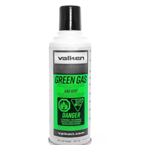 Lata de Green Gas VALKEN para airsoft (8oz/237ml)