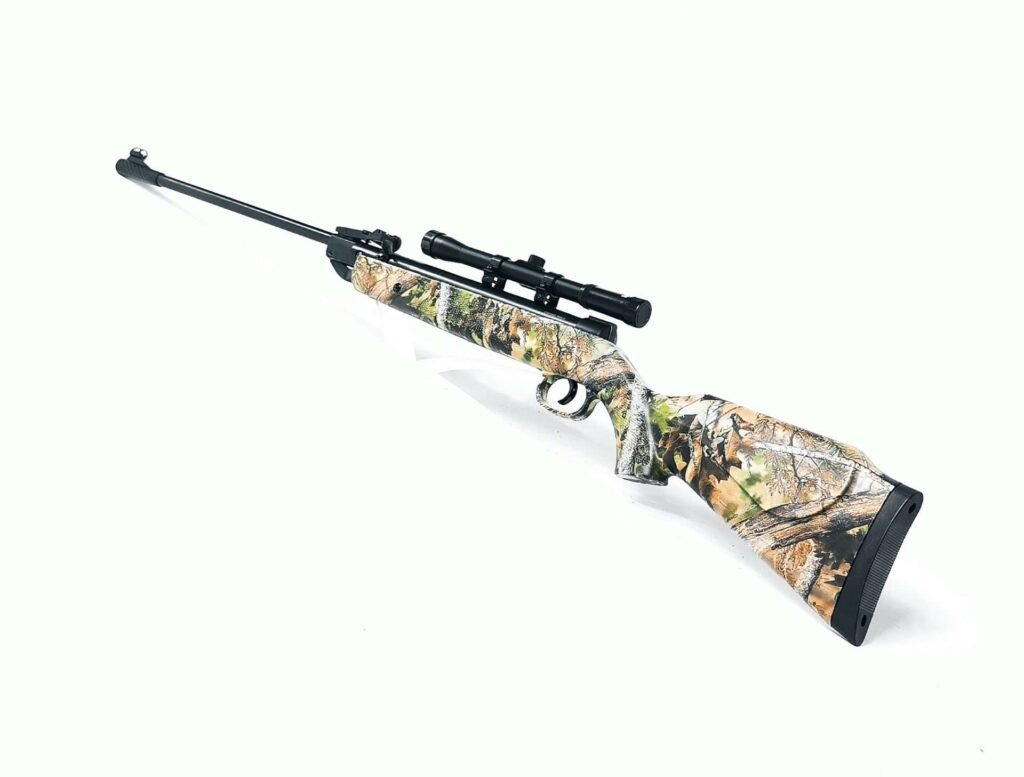 Rifle de diabolos WARRIOR B2-4C con mira telesc (5.5mm)