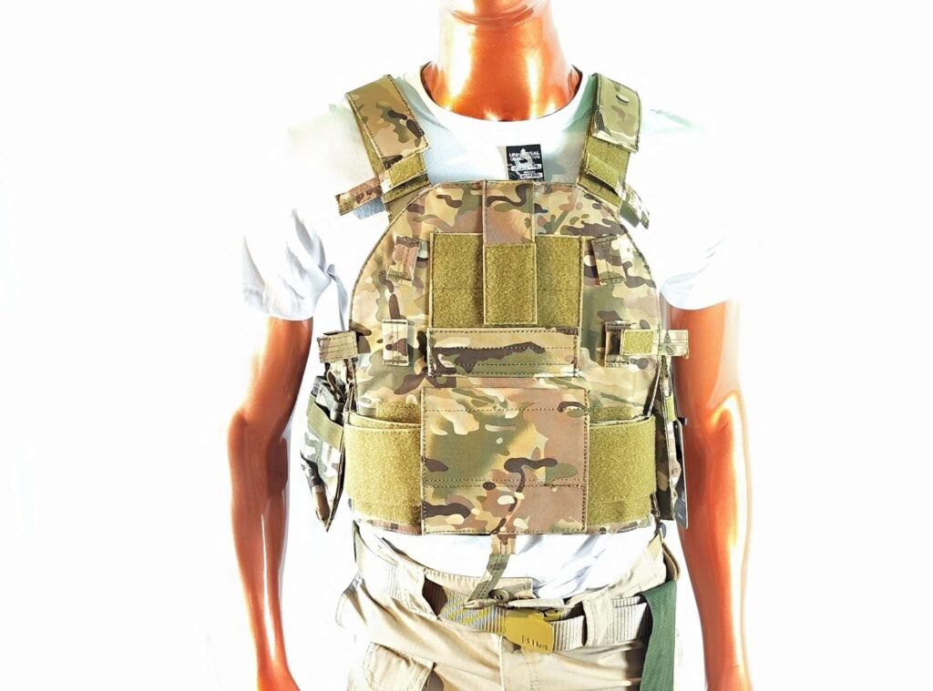 Chaleco táctico camuflado