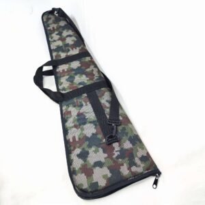 Estuche De Lona Camuflado pixelado Verde (110cm)