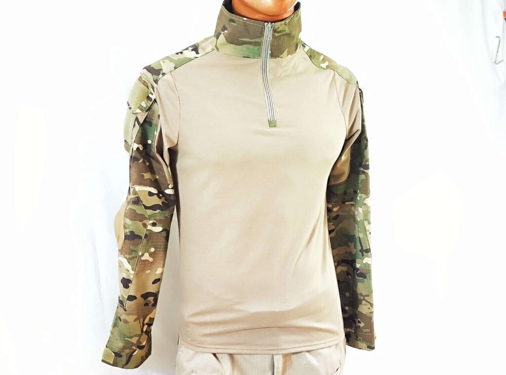 Camibuzo tactico multicam desertico con coderas (Talla S)