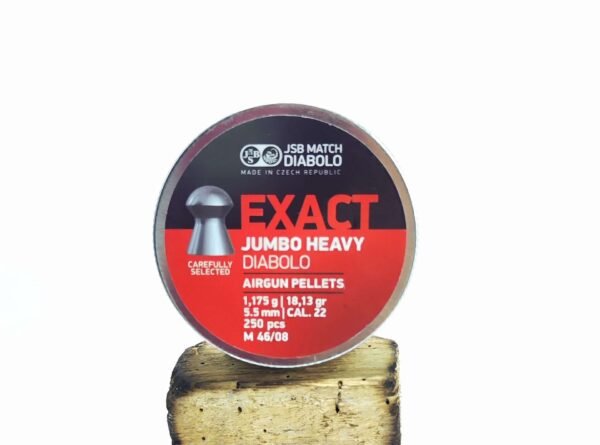 Lata de diabolos JSB EXACT JUMBO HEAVY x250(1.175g/18.13gr )(5.5mm)