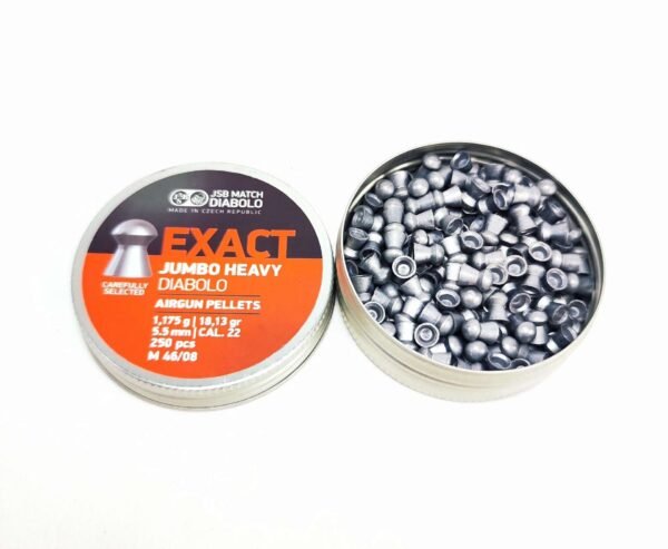 Lata de diabolos JSB EXACT JUMBO HEAVY x250(1.175g/18.13gr )(5.5mm)