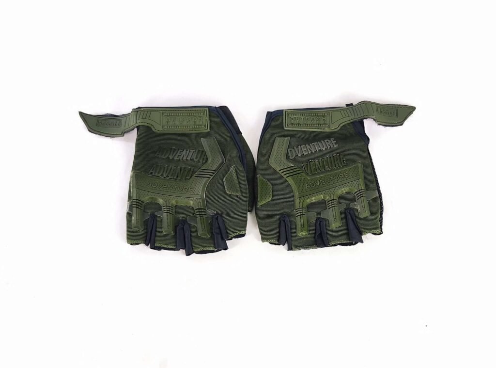 Guantes medio dedo OUTDOOR GLOVES ADVENTURE verde