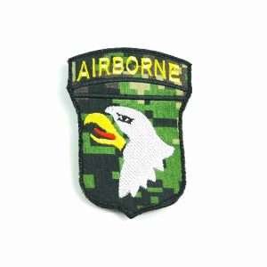 Parche AIRBORNE fondo militar