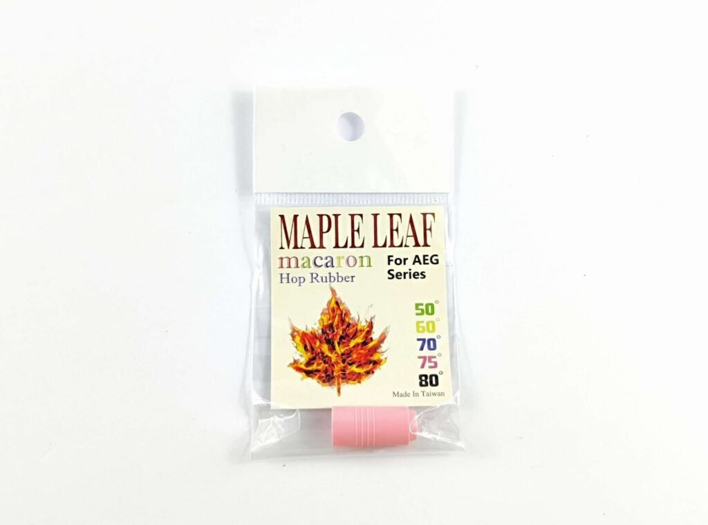 Goma hop-up para réplicas de airsoft  MAPLE LEAF rosado 75