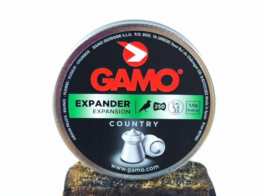 Lata de diabolos GAMO EXPANDER EXPANSION COUNTRY x 250 Und (1.0g/15.42gr)(5.5mm)