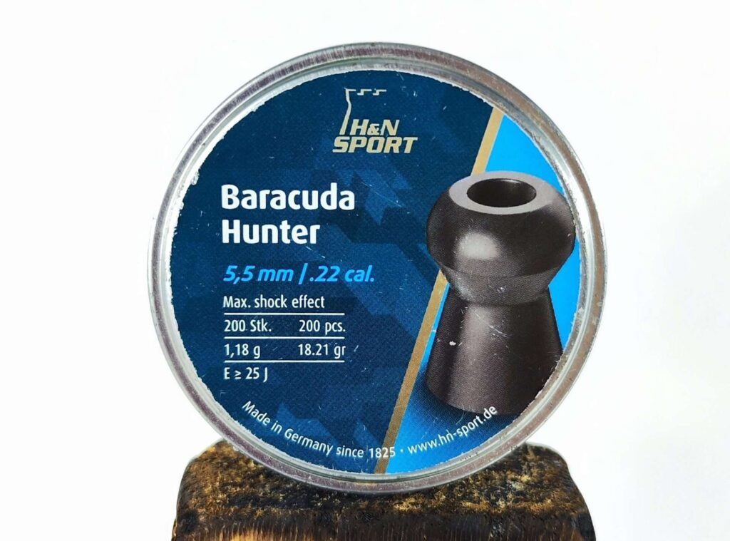 Lata de diabolos H&N BARACUDA HUNTER X200 uds(1.18g/18.21gr)(5.5mm)