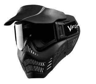CARETA/MASCARA VFORCE ARMOR BLACK SINGLE CLEAR