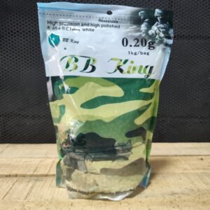 Balines de airsoft (bbs) king X 1k (.20g) (6mm)