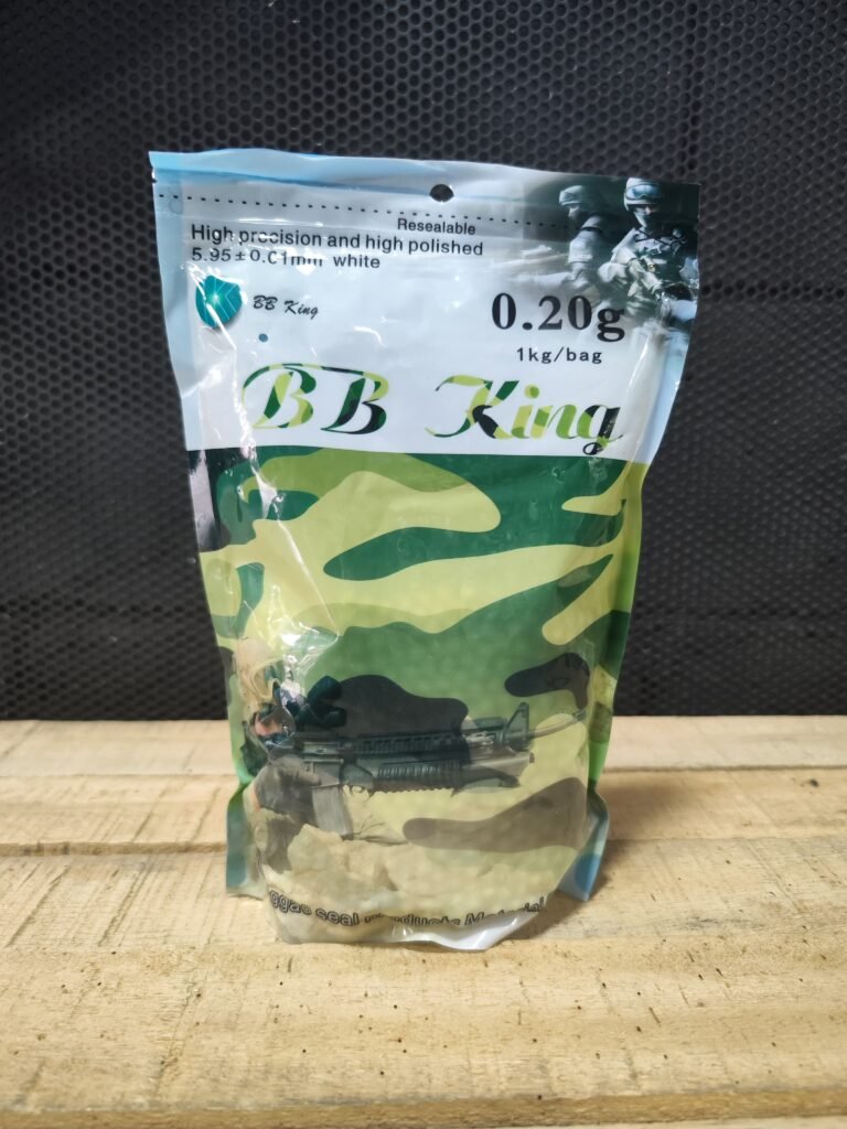 Balines de airsoft (bbs) king X 1k (.20g) (6mm)