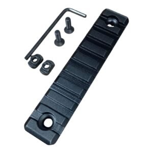 Riel picatinny metalico (2cm de ancho×10cm de largo)