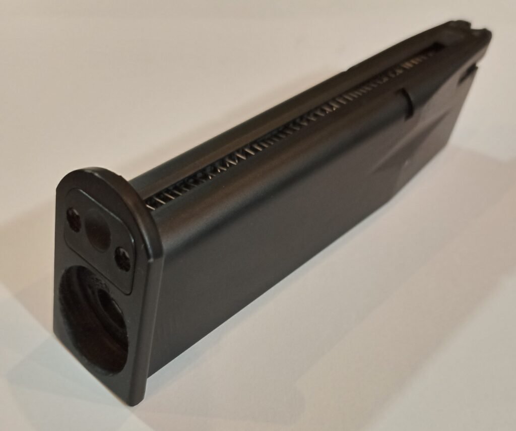 Proveedor/magazine EMG de CO2 para pistolas de Airsoft Swiss Arms, Sig Sauer, Marui (P226 P229) capacidad 27 BBs