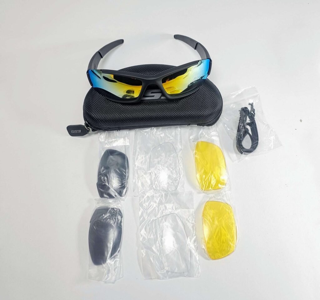 GAFAS NEGRAS CDI ESS -BUILT FOR BATT (LENTES INTERCAMBIABLES)