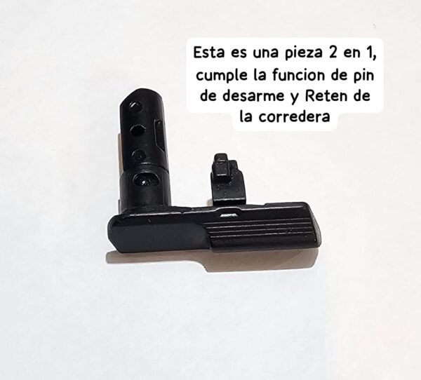 Reten de la corredera y pin de desarme de la ZORAKI 914  pieza  90