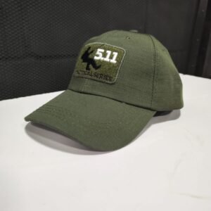 Gorra 511 tactical series verde olivo con velcro