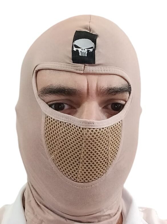 Balaclava pasamontañas calavera kaky