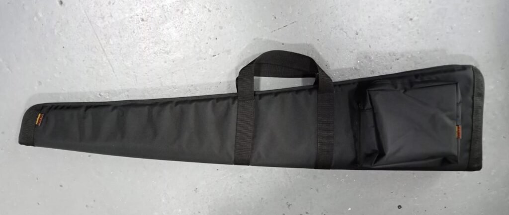 ESTUCHE DE LONA NEGRO RECTANGULAR CON 1 BOLSILLO AMPLIO(110CM)
