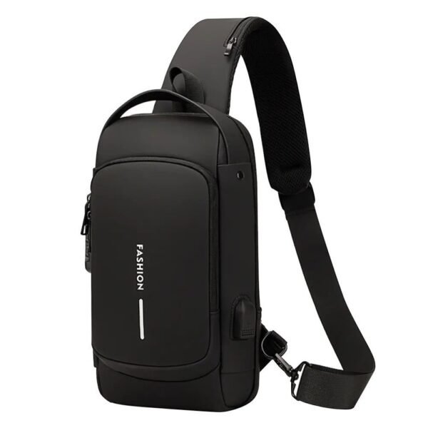 Bolso/canguro/pechera multiusos antirrobo – Manos libres negro
