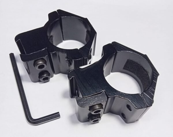 Anillas mira telescopica con acople a riel 11mm – 14 mm altura – 25.4 mm orificio