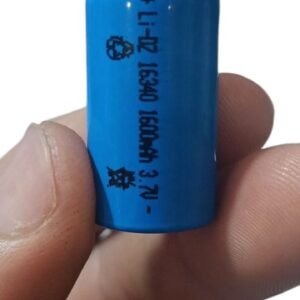Bateria cilindrica litio 3.7V en 1600 mAh recargable