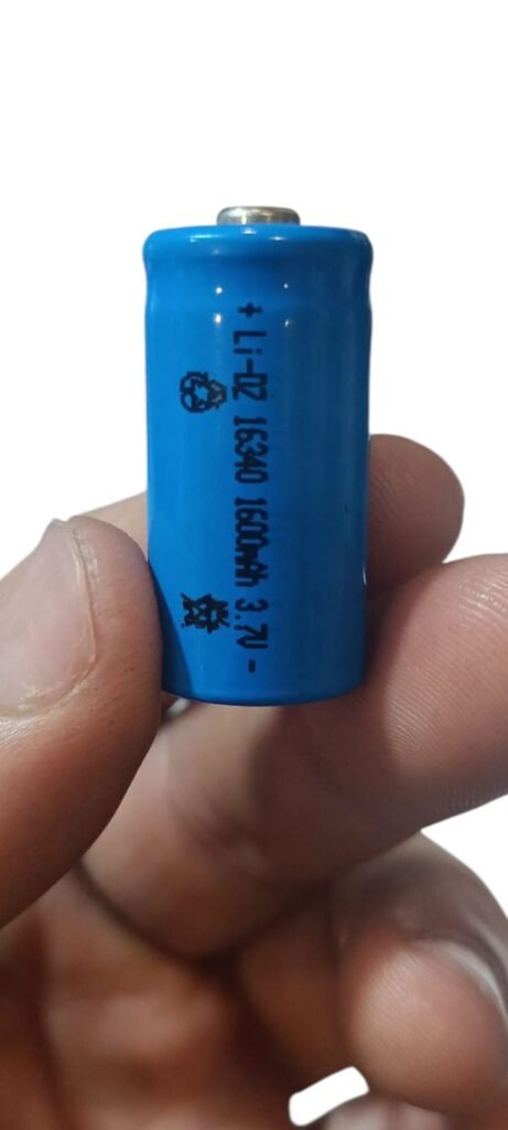 Bateria cilindrica litio 3.7V en 1600 mAh recargable