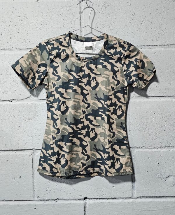 Camiseta camuflada dama/mujer (Talla Unica)