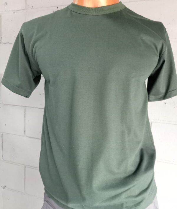 Camiseta algodon verde (Talla S)