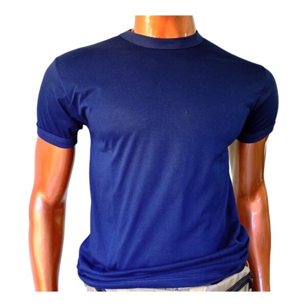 Camiseta algodon azul (Talla S)