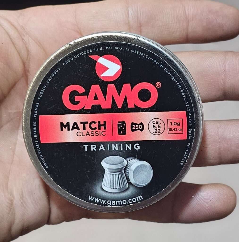 Lata de Diabolos GAMO MATCH CLASSIC TRAINING X250 uds (1g/15.42gr)(5.5mm)