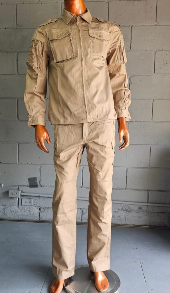 Pantalon Tactical DRYL/KAKI Guerrero 8 Bolsillos (TALLA 36)