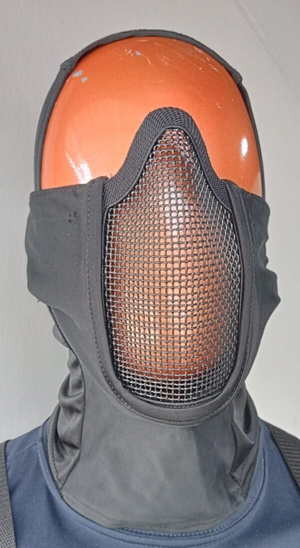 Cubre bocas con malla – Negra