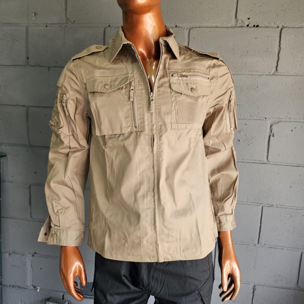 Chaqueta Guerrera Tactical Dryl/Kaki (Talla L)