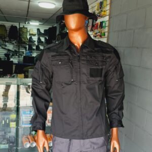 Chaqueta Guerrera Tactical Dryl/Negro (Talla L)