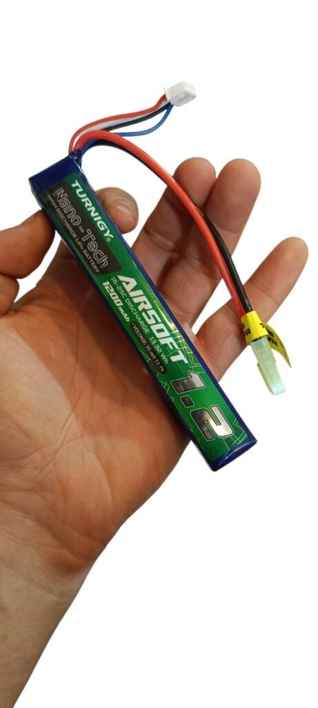Bateria AIRSOFT TURNIGY NANO-TECH LIPO 11.1 V 1200MAH 15-25C