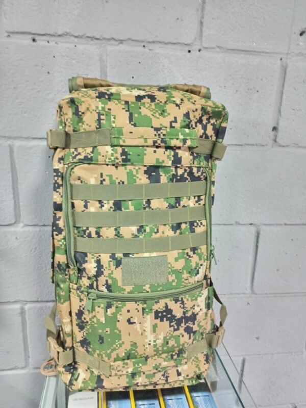 Bolso/morral táctico color verde multicam (35 Litros)