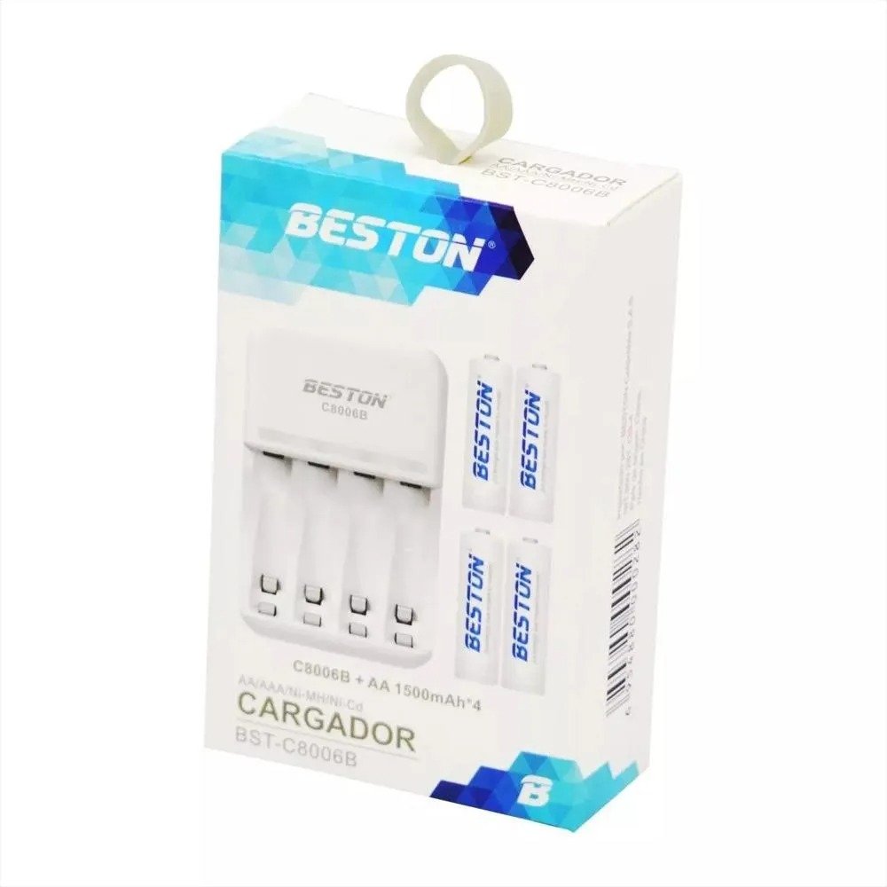 CARGADOR DE BATERIA AA BESTON-C8006B