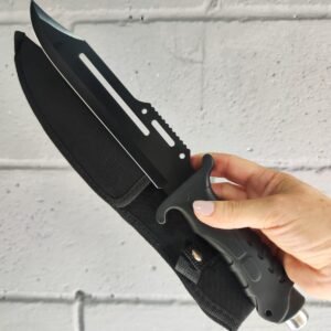 Cuchillo/Puñal – Rompe vidrio – con estuche de lona