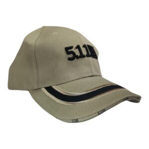 Gorra color tan/kaky 511 con relieve en dorado y negro