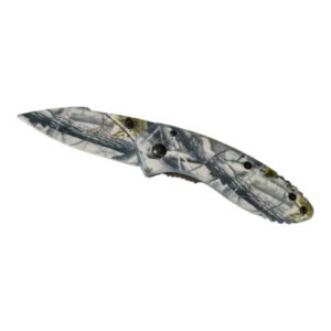 Navaja pequeña x04 marmolizada gris con verde (GERBER)