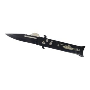 Navaja negra metalica F889 (CHANGJIANG)