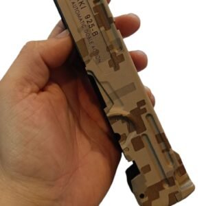 CORREDERA PISTOLA DE FOGUEO ZORAKI 925-B NEGRA  CAMUFLADA