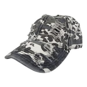 GORRA DRYL PRELAVADA CON DESGASTE MULTICAM/BLANCO-NEGRO