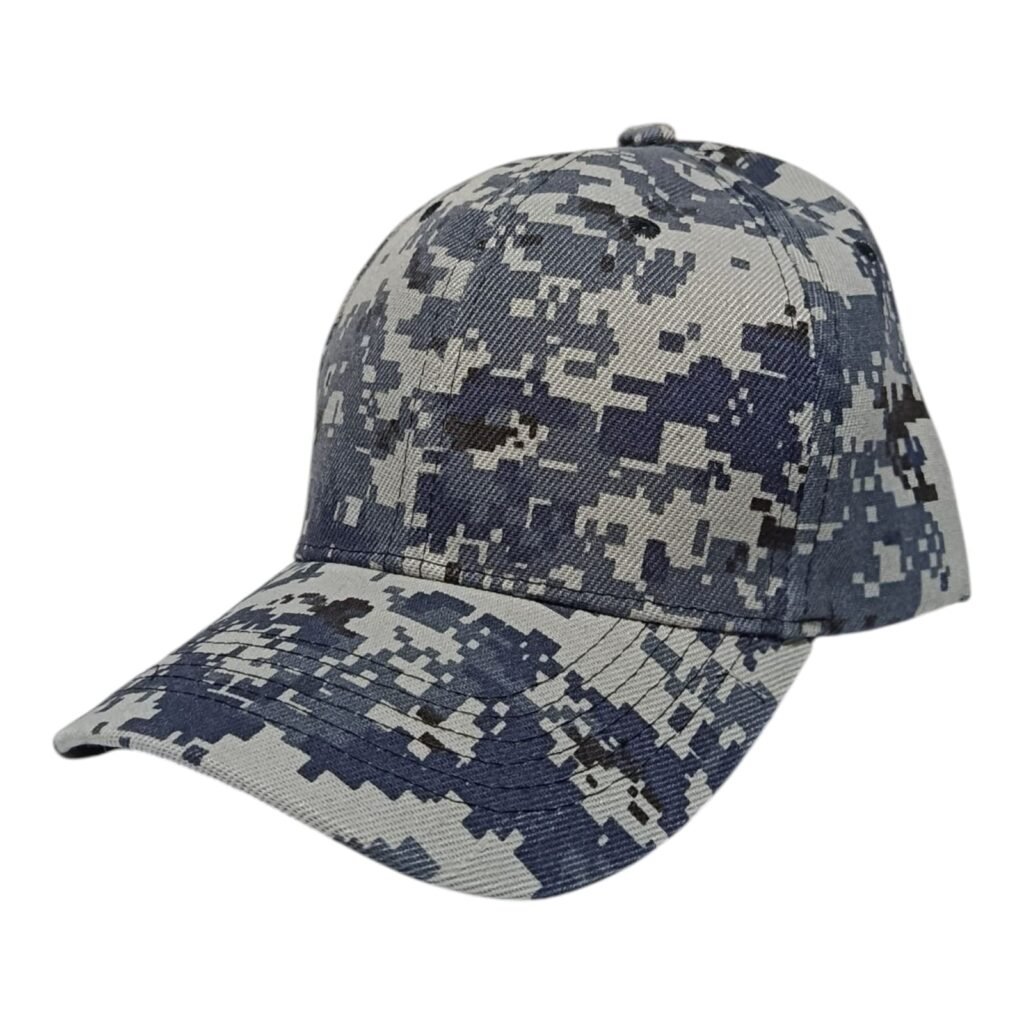 Gorra Dry Azul/Gris Pixelada
