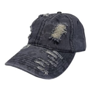 GORRA DRYL PRELAVADA CON DESGASTE MULTICAM /GRIS OSCURO – NEGRO