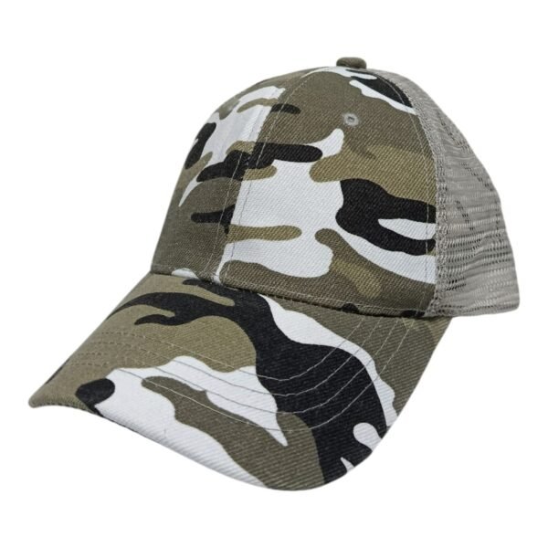 GORRA DRYL -MALLA MULTICAM/BLANCO-NEGRO-VERDE